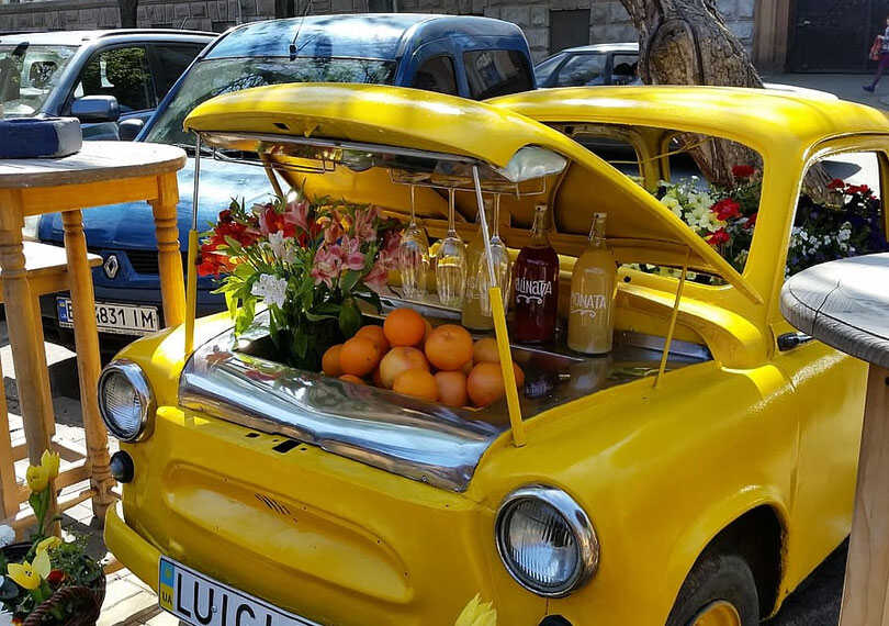攤車販賣物品