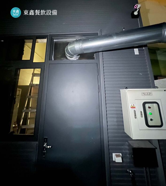 台中老人養護中心廚房靜電除油煙機