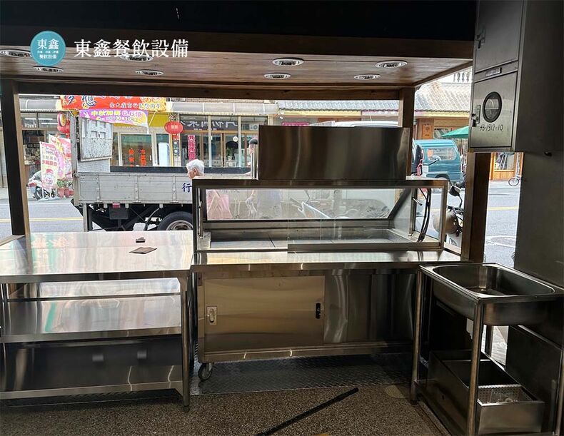 滷味店開店客製化滷味工作展示台