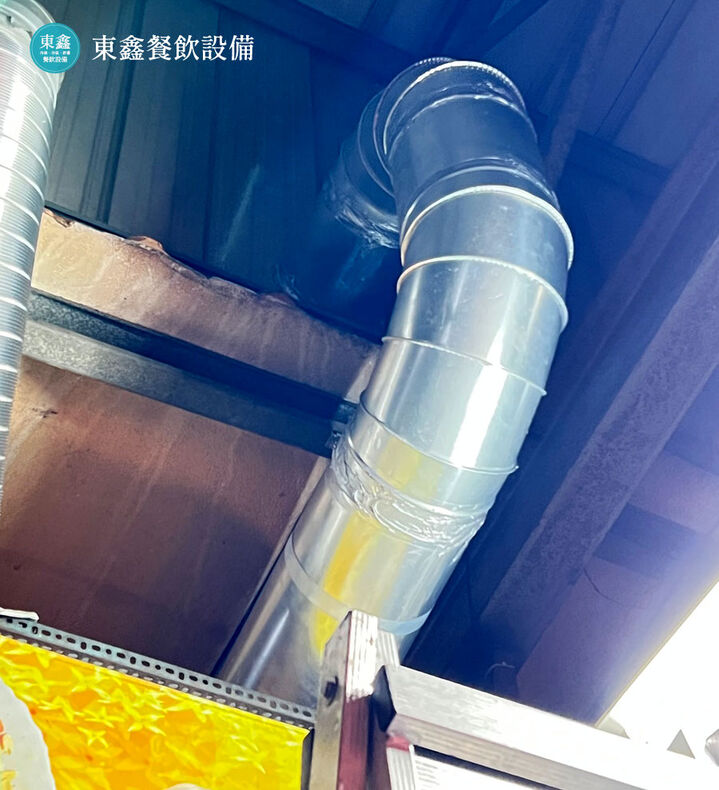 台中新光黃昏市場油煙餐飲設備案例